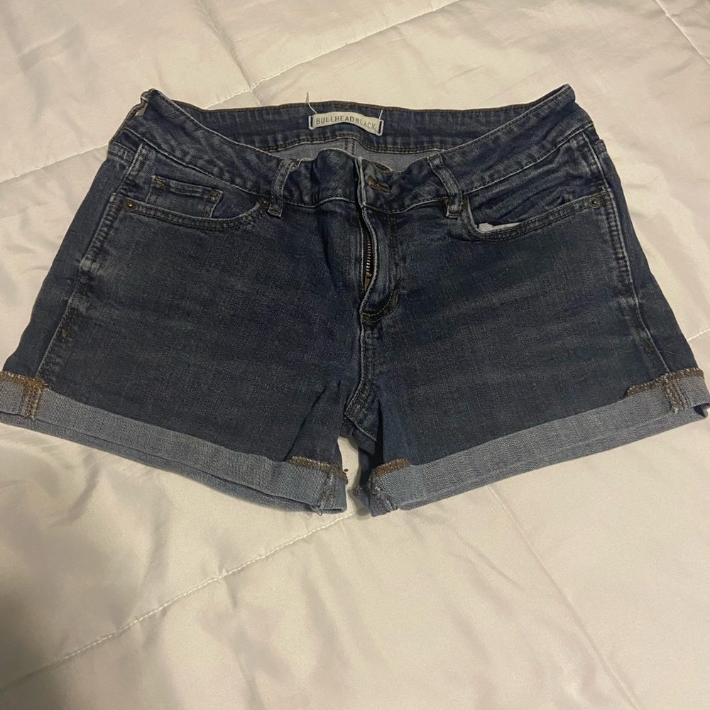 Blue Denim Women's Shorts